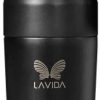 LAVIDA Portable Coffee Maker,Color Black,USB Charging,Travel Gadgets,Electric Grinder,Automatic Ceramic Burr Bean Grinder,Perfect For Camping, T1
