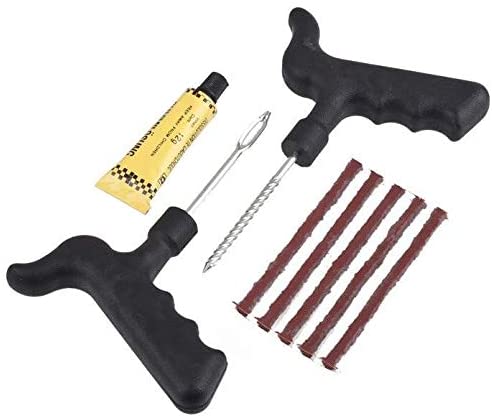 Tubeless Tyre Puncture Plug Repair Tool Kit for Car/Bike and Auto