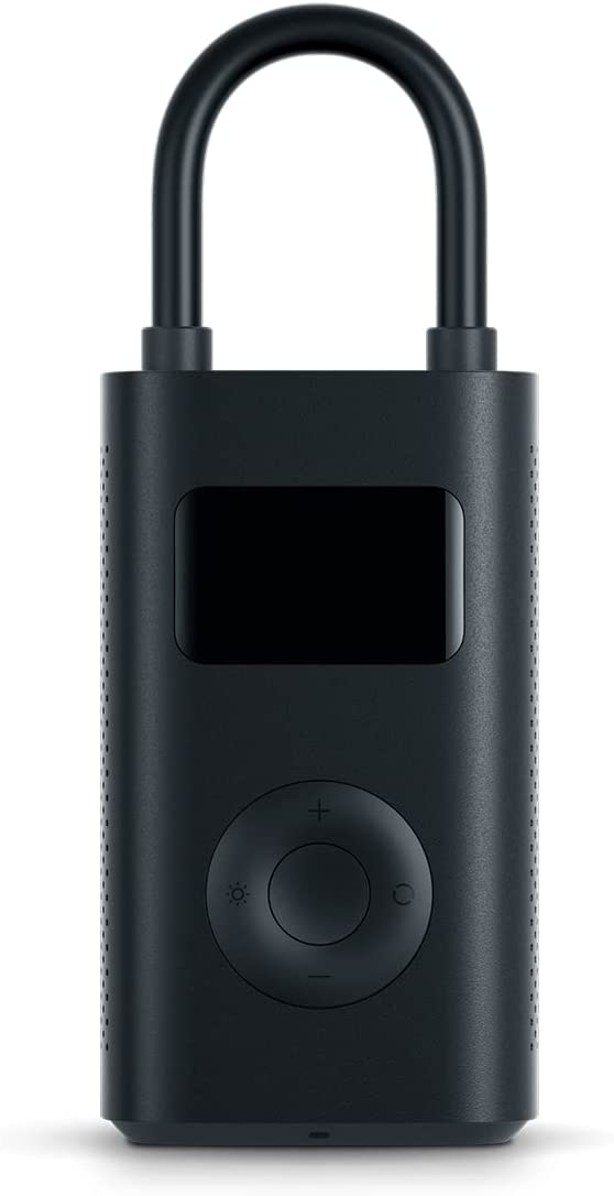 Xiaomi Portable Smart Digital Air Pressure 1S Detection Electric Inflator Pump, 124 x 71 x 45.3 mm, Grey