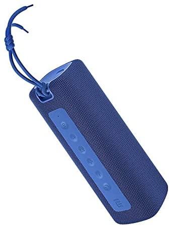 Xiaomi Mi Bluetooth Portable Speaker, 13 Hours Playtime, Built-in Microphone, IPX7 Waterproof, Portable Wireless Speaker with Strong Stereo Sound (Blue)