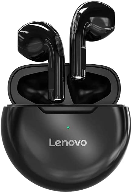 Lenovo True Wireless Stereo Half In-Ear Earphones HT38 (Black)
