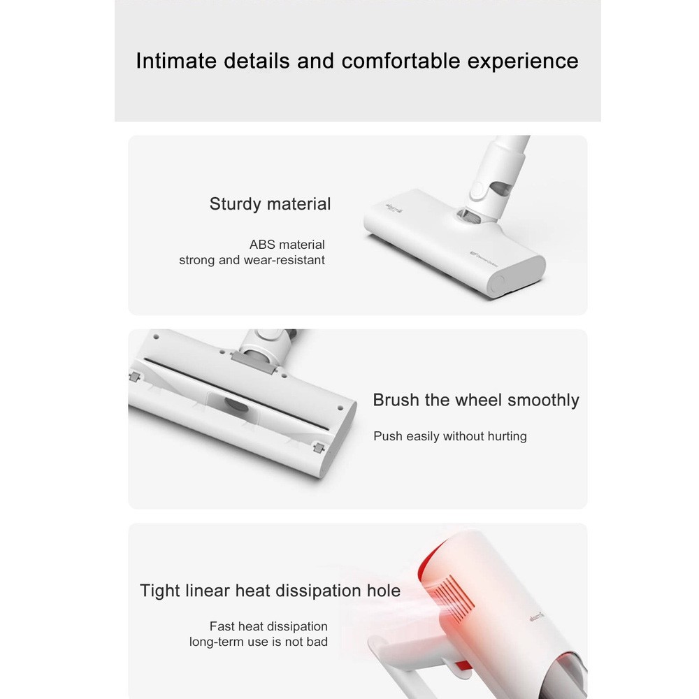 Deerma DX300 Hand Held Vacuum Cleaner 500W White