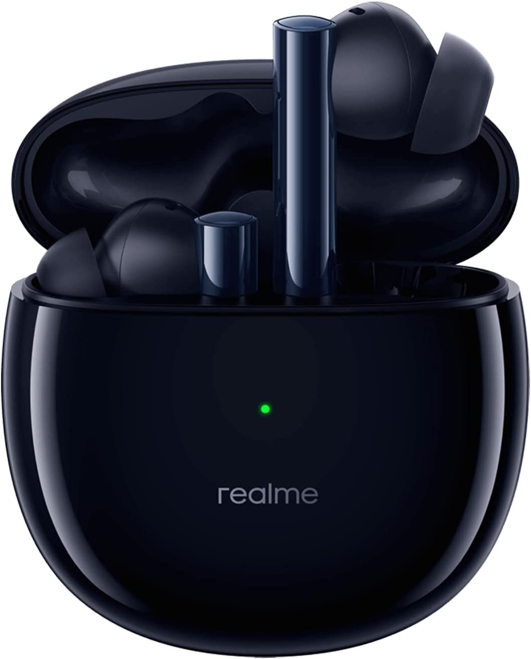 Realme Buds Air 2 Earphone 25h Battery Life IPX5 Waterproof Transparency Mode Active Noise Cancellation Hi-Fi 88ms Super Low Latency Bass Boost Driver, Black