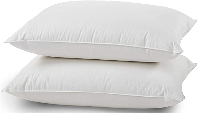 Slowly Rebounding Pillow Set with Cotton Cover, 50x70cm, 2 Pieces
