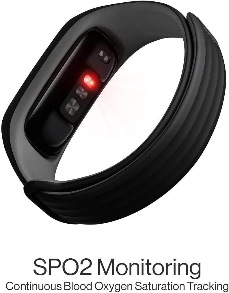 ONEPLUS band Blood Oxygen Saturation Monitoring 24/7 Health Companion 5ATM / IP68 Water Resistance (black)