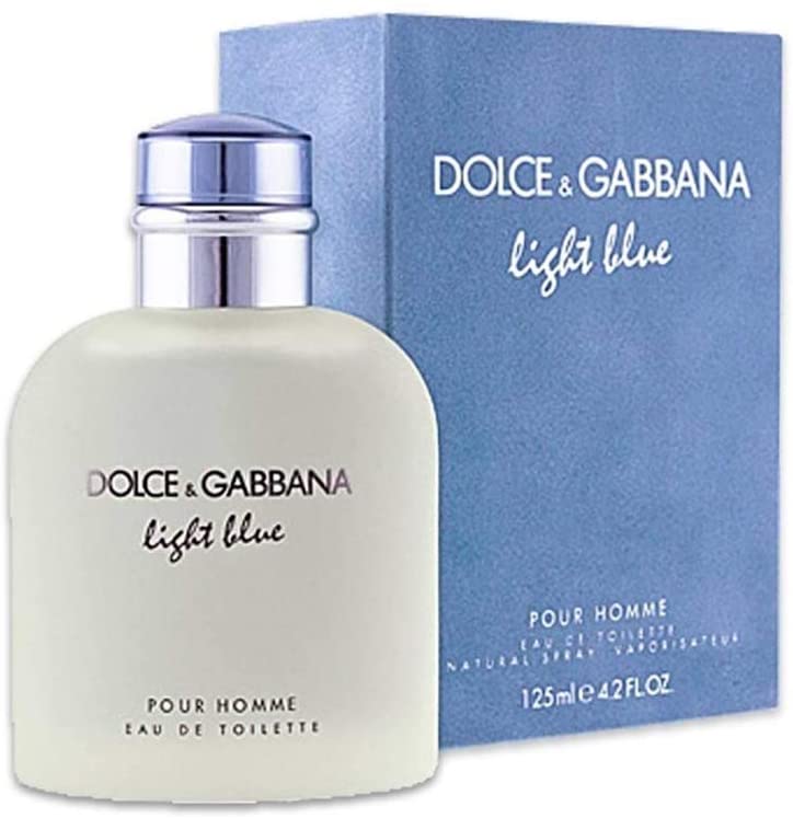 Light Blue by Dolce & Gabbana Eau de Toilette for Men, 125 ml