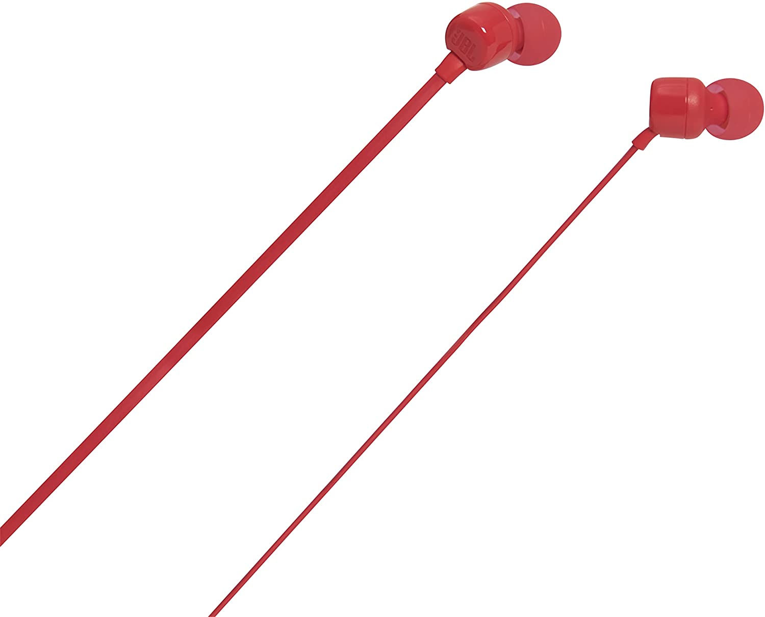 JBL T110 In Ear Wired Headphone Red
