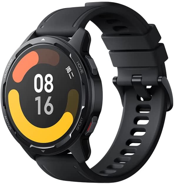 Xiaomi Smart Watch S1 Active Space Black 1.43 Inch Touch Screen AMOLED Display, 117 Fitness Modes, 200+ Watch faces, XM100024, Xiaomi Watch S1