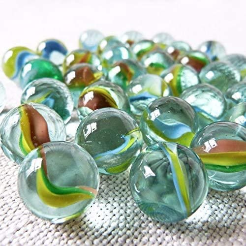 100 Count Glass Marbles (16mm)