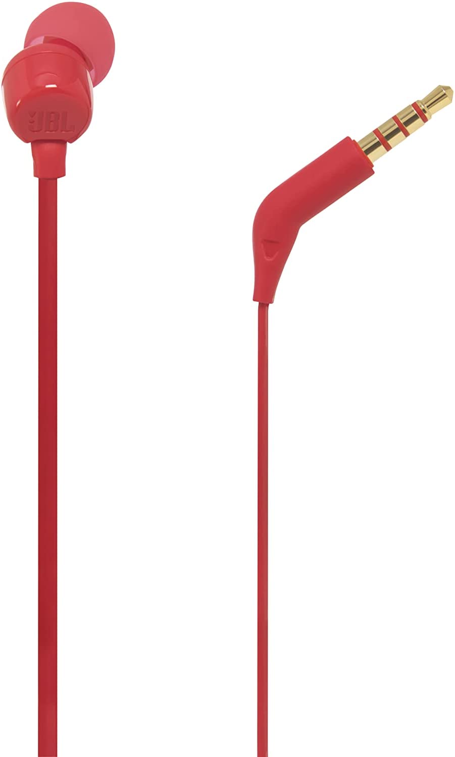 JBL T110 In Ear Wired Headphone Red