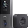Arenti WiFi Smart Security Doorbell Camera with Rechargeable Battery Operated, Motion Detection IP65 Weatherproof Tamper Detection, 2-Way Audio Night Vision