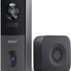 2K Video Doorbell Wireless with Chime, Arenti WiFi Smart Security Doorbell Camera with Rechargeable Battery Operated, Motion Detection IP65 Weatherproof Tamper Detection, 2-Way Audio Night Vision