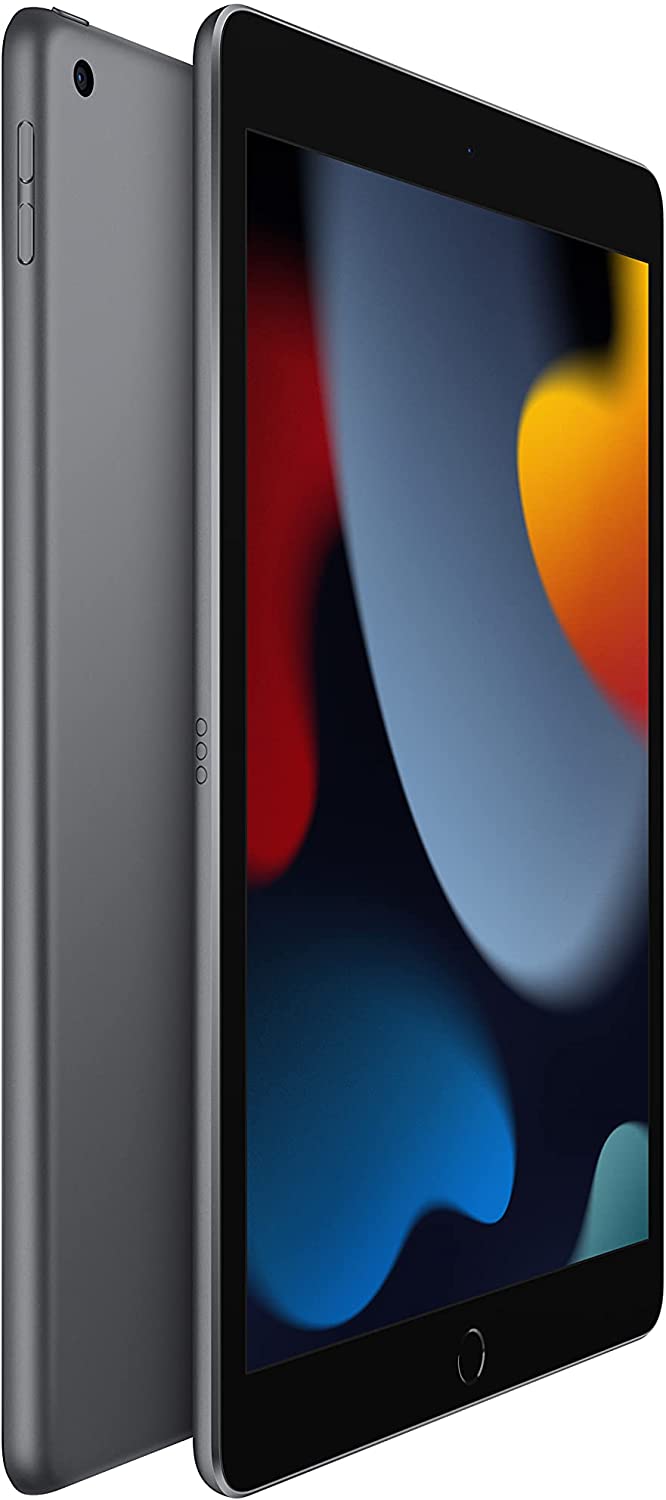 New 2021 Apple iPad (10.2-inch, Wi-Fi, 64GB) - Space Grey (9th Generation)
