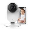 YI Baby Monitor with Camera and Audio HD WiFi Pet Cam, Sound Motion Human Detection, 2- Way Audio, Smartphone app, Night Vision, Nanny Elder, Works with Alexa, iOS, Android