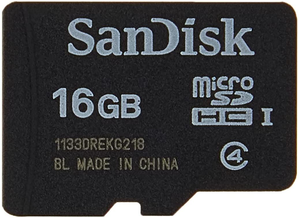 Sandisk 16GB MicroSDHC C4 Memory Card - SDSDQM-016G-B35A