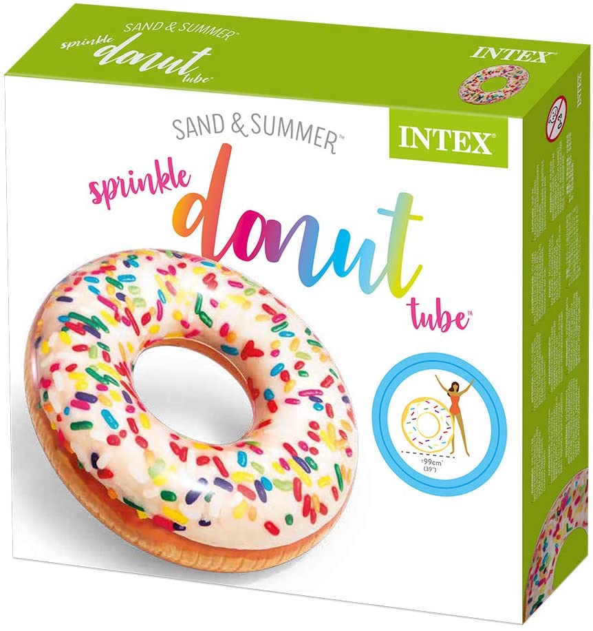 Intex Rainbow Sprinkle Donut Tube, MultiColour, 56263 Buy Online at