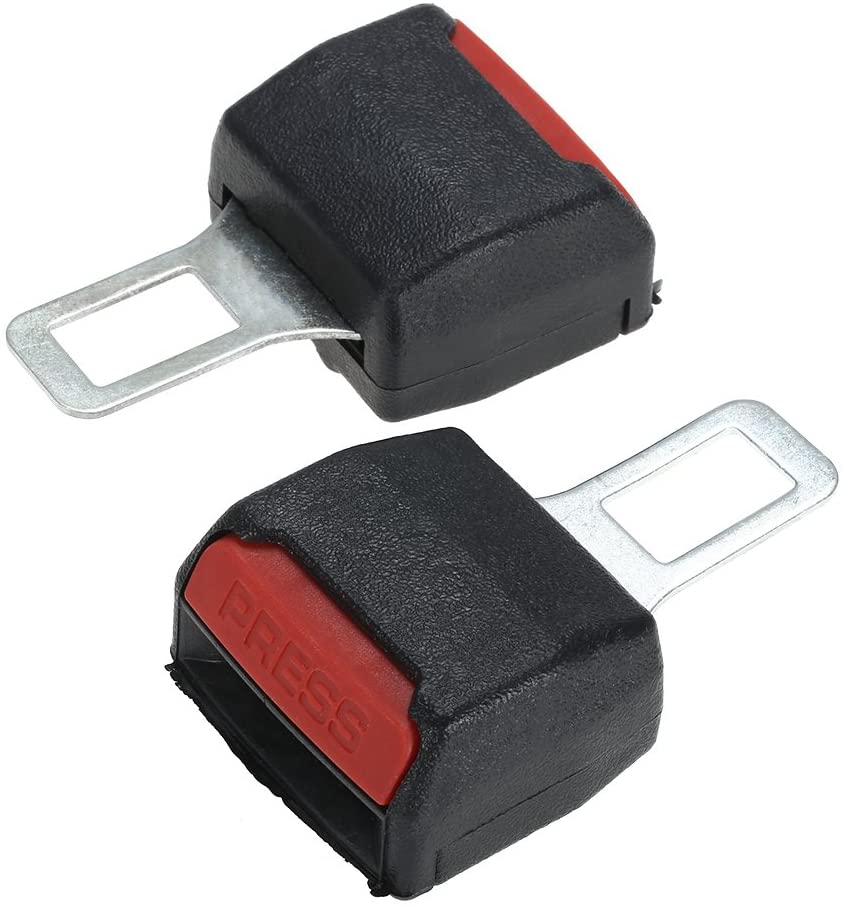 2pcs Car Safety Adjustable Seat Belt Clip Extender Universal Car Interior Parts