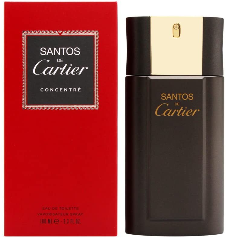 Santos De Cartier Concentrate by Cartier - Perfume for Men - 100 ml - Edt Spray