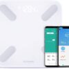 Yunmai X Smart Scale Body Analyzer 2ND GEN for 2020 | Compact Bluetooth Body Fat and BMI Scale Plus More. Rechargeable with Free App and Hidden Display