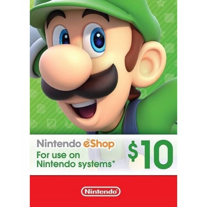 Nintendo eShop Card $10 (US) - Physical Delivery