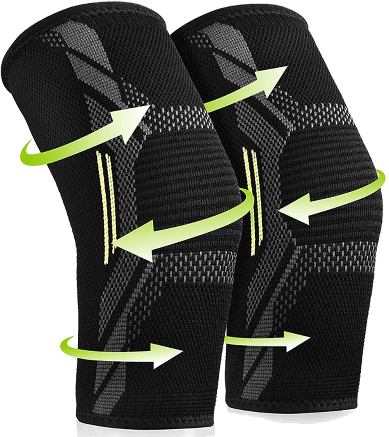 1 Pair Fitness Elbow Brace Compression Support Sleeve for Fitness Workout Tennis Elbow Golf Elbow Treatment Sleeve