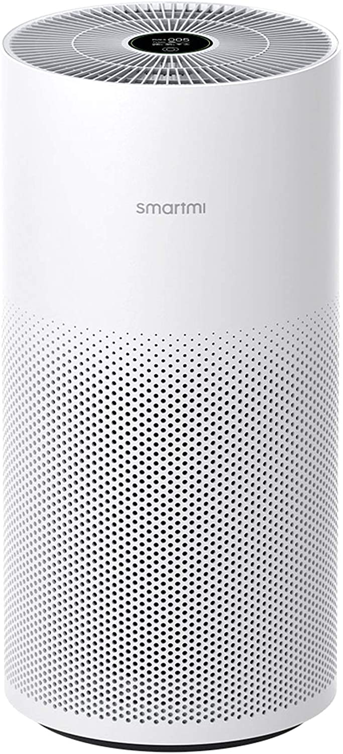 smartmi HEPA Air Purifiers for Home Large Room Bedroom, Works with Alexa, H13 True HEPA Filter, Remove Odor Pet Smoke Dust TVOC Pollen PM2.5, Smart Quiet Air Cleaner, Voice Gesture Control