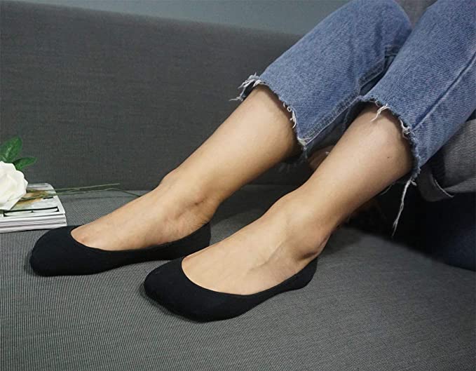 Ultra Low Cut Liner Socks Women No Show Non Slip Hidden Invisible for Flats Boat Summer