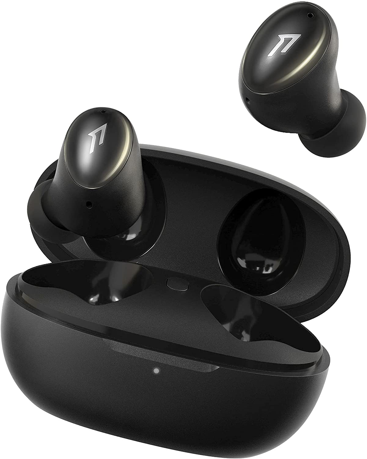 1MORE ColorBuds 2 Active Noise Cancelling Wireless Earbuds, Bluetooth 5.2 Headphones, Sound ID, Dual Mode Noise Cancelling, CVC 8.0 for Clear Calls, Fast & Wireless Charging, IPX5, ANC, Black