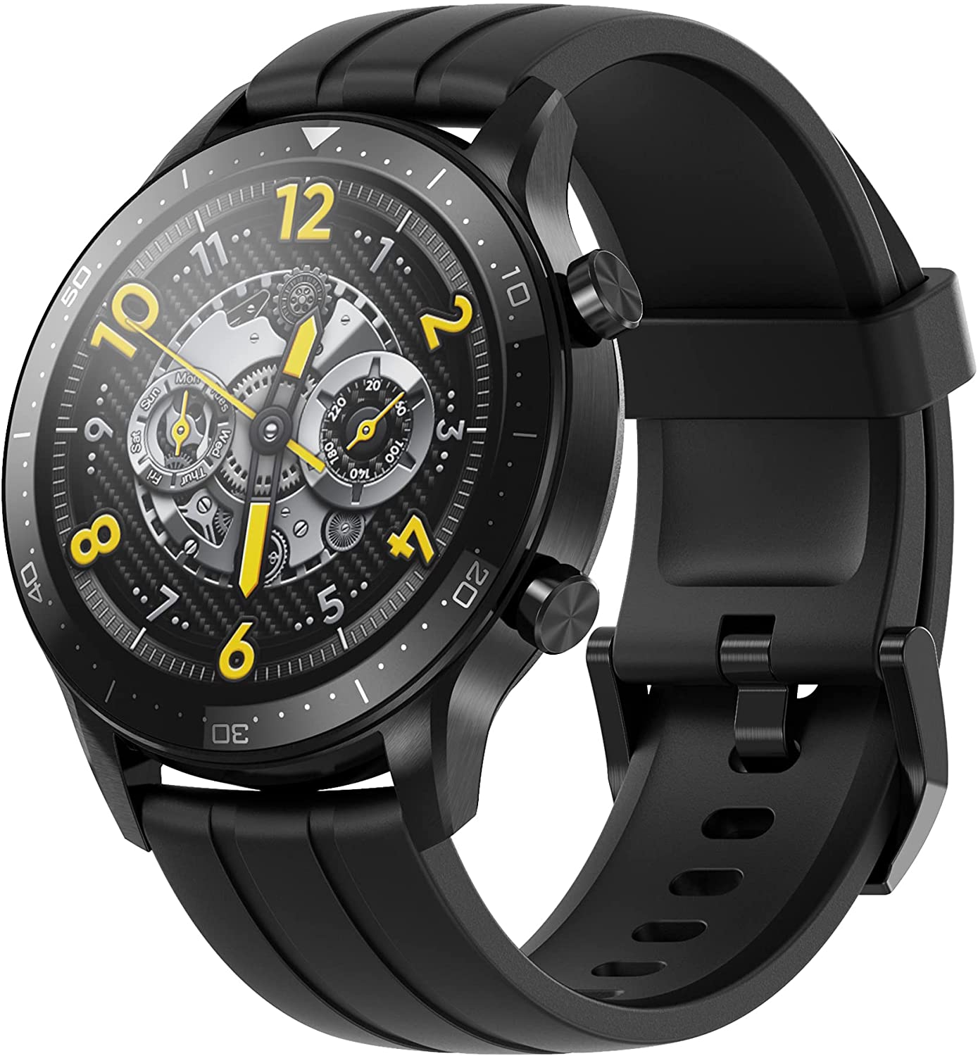 Realme Smart Watch S Pro with 1.39" AMOLED Touchscreen, 14 Days Battery Life, SpO2 & Heart Rate Monitoring, 5ATM Water Resistance