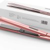 ENCHEN Dual-Use Hair Straightener Flat Iron, 2 in 1 Hairstyling Straightener and Curler, Anti-Scald 140℃~200℃ Constant Temperature 30s Fast Heating Hair Iron Straightening with Ceramic Plate