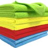 Microfiber Cleaning Cloth 40x40cm (8 Pack). All Purpose Towels for Home Appliance, Kitchen & Washroom. Car Washing & Drying High Absorbent Rags. Reusable, Lint-Free & Streak-Free