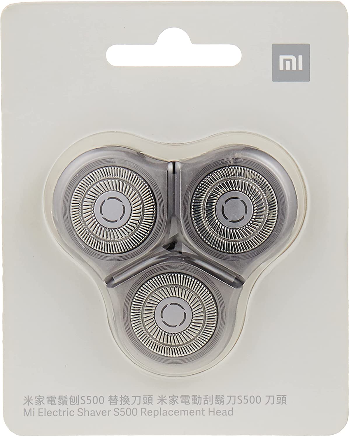 Xiaomi Mi Electric Shaver S500 Replacement Head, Silver | NUN4132GL