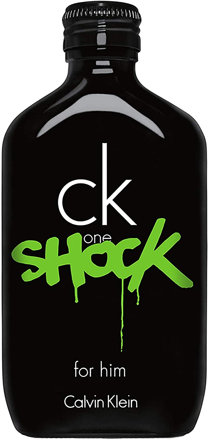 CK One Shock by Calvin Klein for Men - Eau de Toilette, 100ml