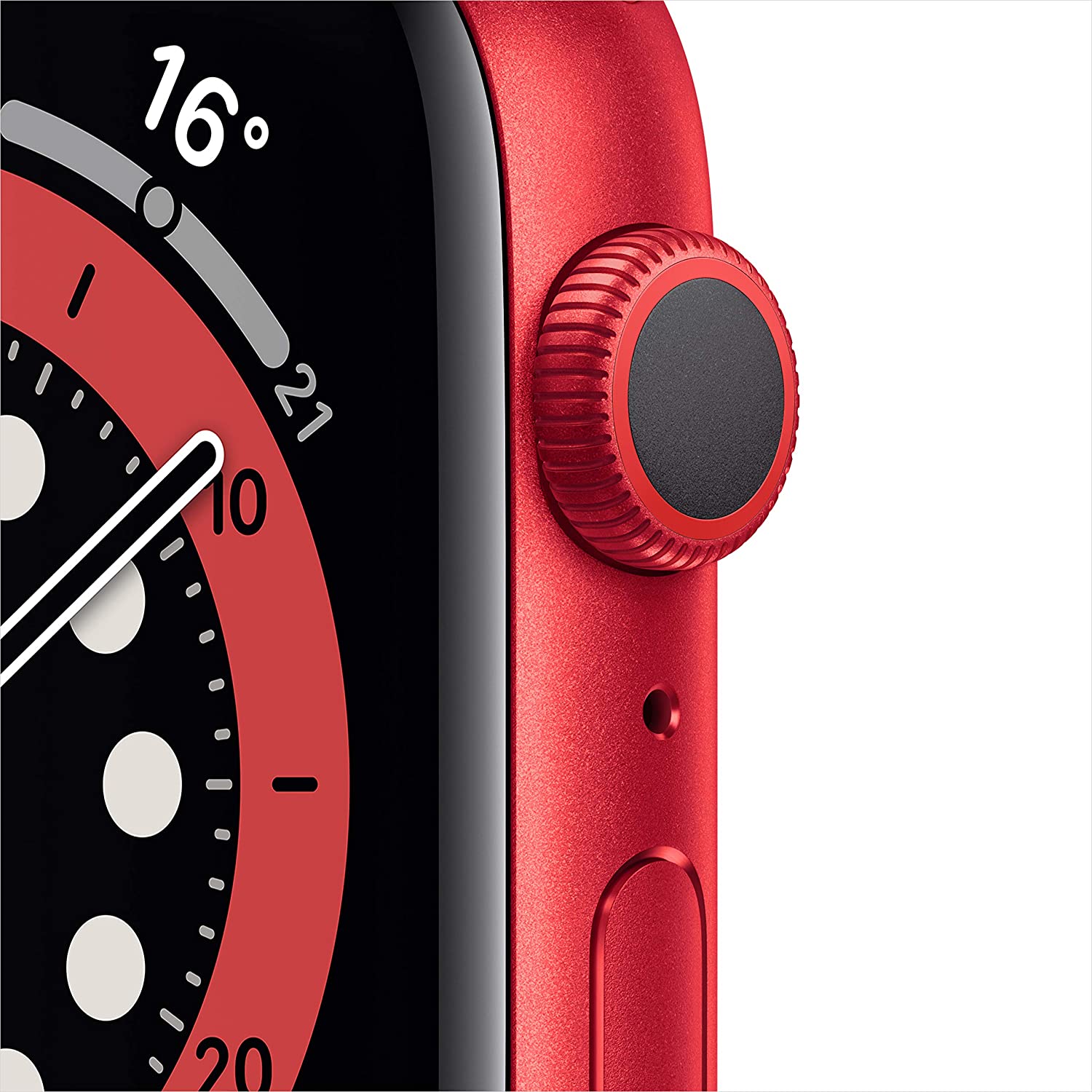 Apple Watch Series 6 (GPS, 44mm) - PRODUCT(RED) - Aluminum Case with PRODUCT(RED) - Sport Band