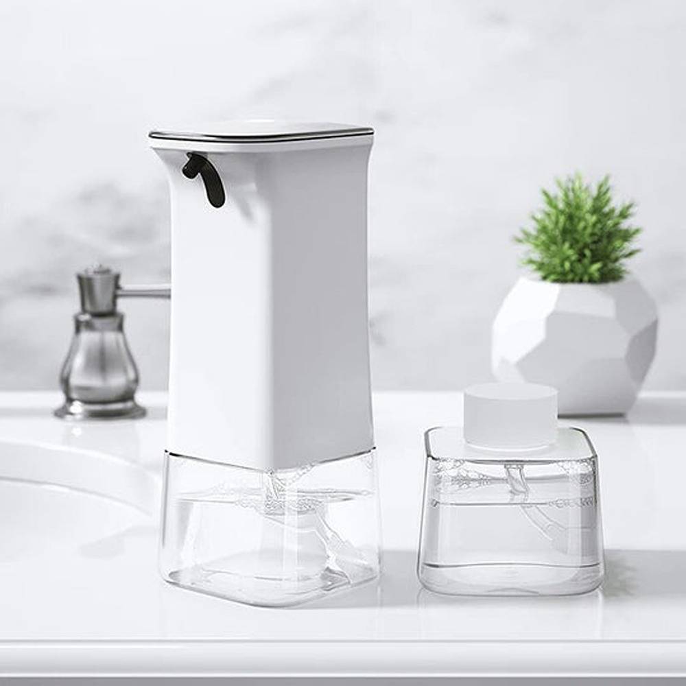 Enchen POP Clean Portable Automatic Foam Soap Dispenser, 280ml Capacity, Touch Less Control, 2 Gear Foaming Adjustment, IPX4 Hand Washing Machine, White | CX1446