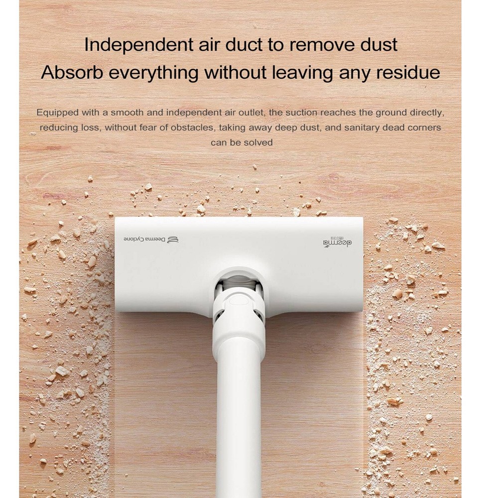 Deerma DX300 Hand Held Vacuum Cleaner 500W White