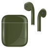 Caviar Customized Airpods 2nd Generation Automotive Grade Scratch Resistant Paint Glossy, Army Green