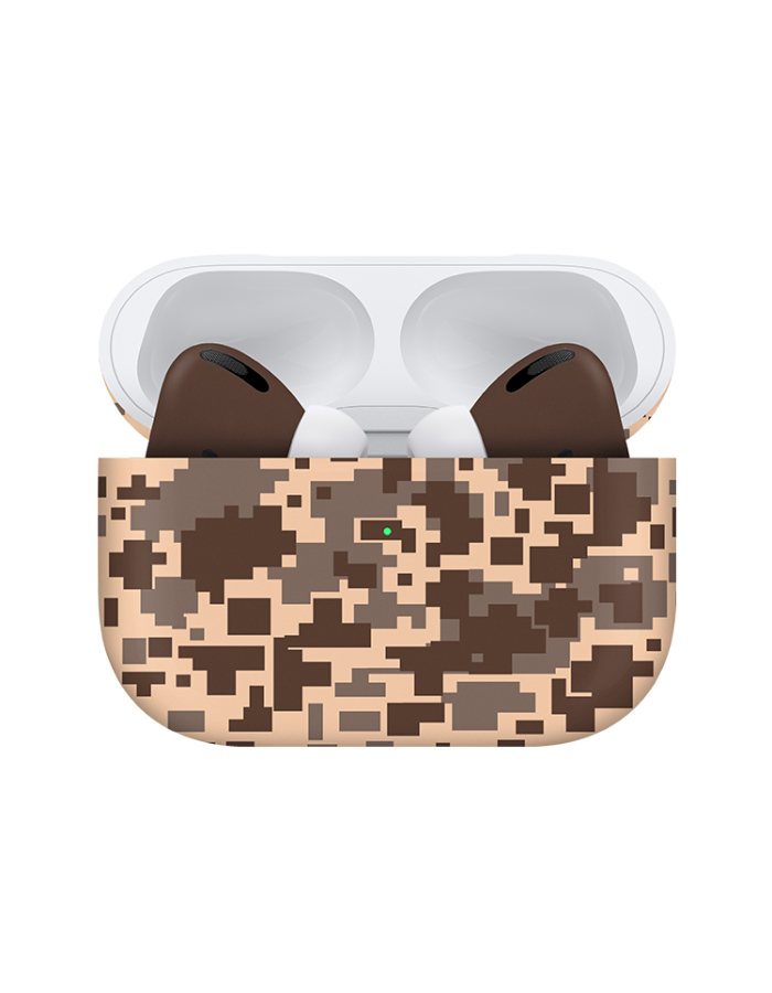 Caviar Customized Airpods Pro Automotive Grade Scratch Resistant Paint Camouflage Glossy, UAE Army