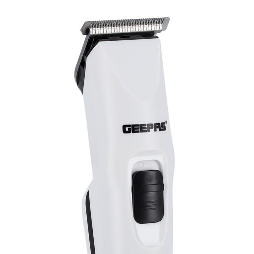 Geepas Rechargeable Trimmer with Cordless Operation | GTR8126N | 40 mins Continuous Working | High Cutting Performance | Long Lasting Battery with 6-8 Hours of Charging