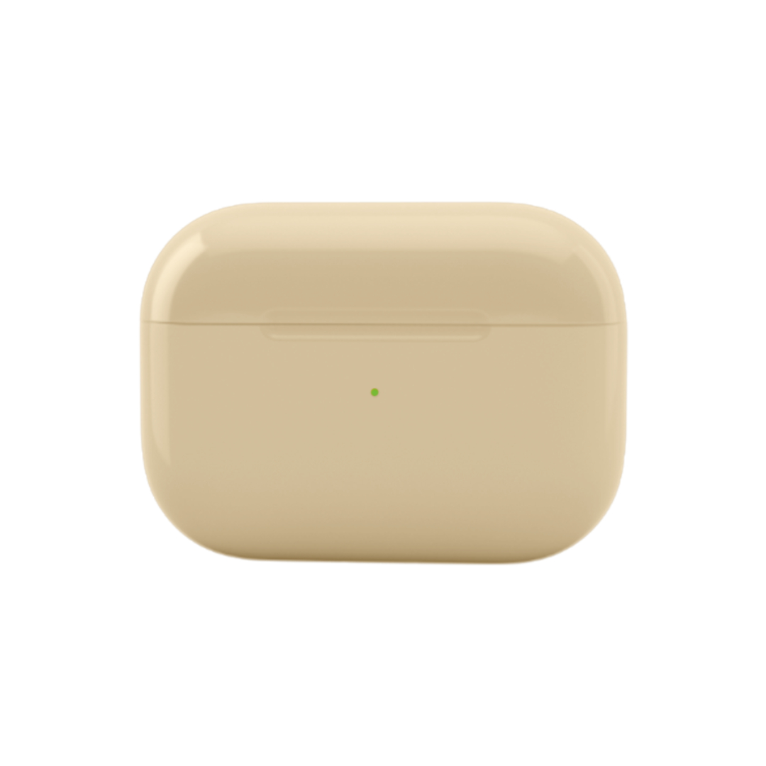 Caviar Customized Airpods Pro Automotive Grade Scratch Resistant Paint Gold Bold Glossy