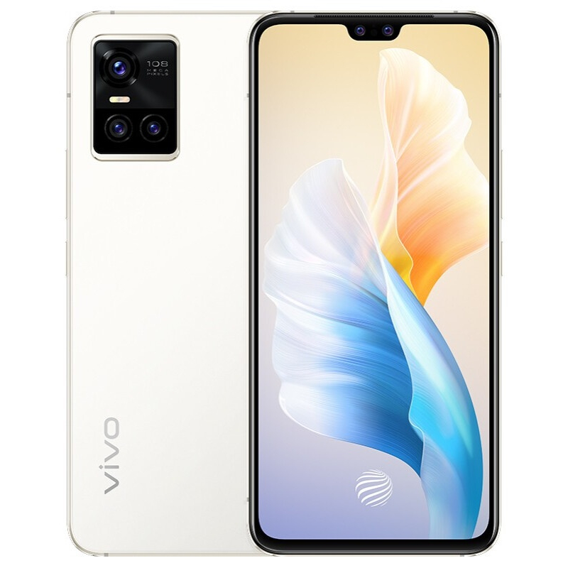 VIVO S10 Pro 5G Cell Phone 12G RAM 256G ROM 6.44" 2400*1080P 90Hz 44W Fast Charge 4050mAh 108MP Camera Android 11 NFC - White