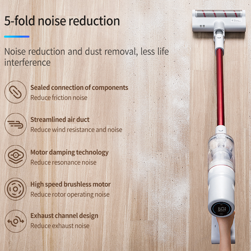New TROUVER Handheld Vacuum Cleaner SOLO 10 For Home Car Wireless Sweep Multi functional Brush 18000Pa cyclone Suction Dust