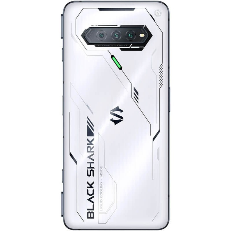BlackShark 4S Pro Gaming 5G Smart Phone 16GB RAM 512GB ROM 6.67" AMOLED 2400x1080P 144Hz SD888 Plus 4500mAh 120 Quick Charging Android 11 - White