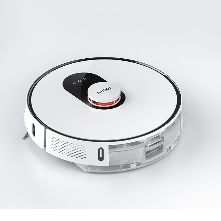 Xiaomi Roidmi EVE Plus Robot Vacuum Large Dustbin With Dust Collection System With Google Assistant Supported