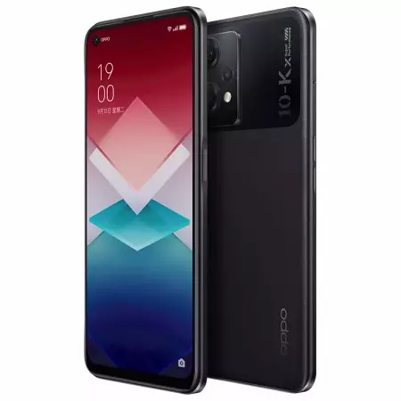 OPPO K10x 5G Smartphone Snapdragon 695 8GB 128GB 6.59 120Hz Screen 64MP Triple Cams 5000mAh 67W Fast Charge K10x Mobile Phones, Black