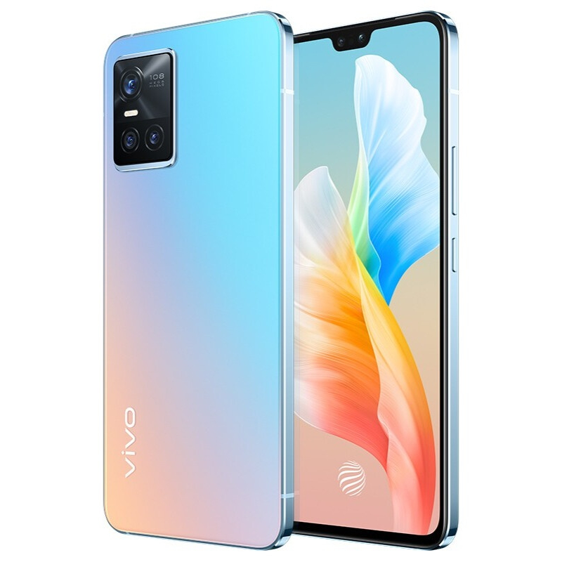 VIVO S10 Pro 5G Cell Phone 12G RAM 256G ROM 6.44" 2400*1080P 90Hz 44W Fast Charge 4050mAh 108MP Camera Android 11 NFC - Blue