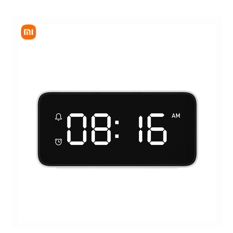 Xiaomi Xiaoai Smart Watch With Alarm Clock Device Voice Transmission ABS Desktop Automatic Time Calibration Home Application
