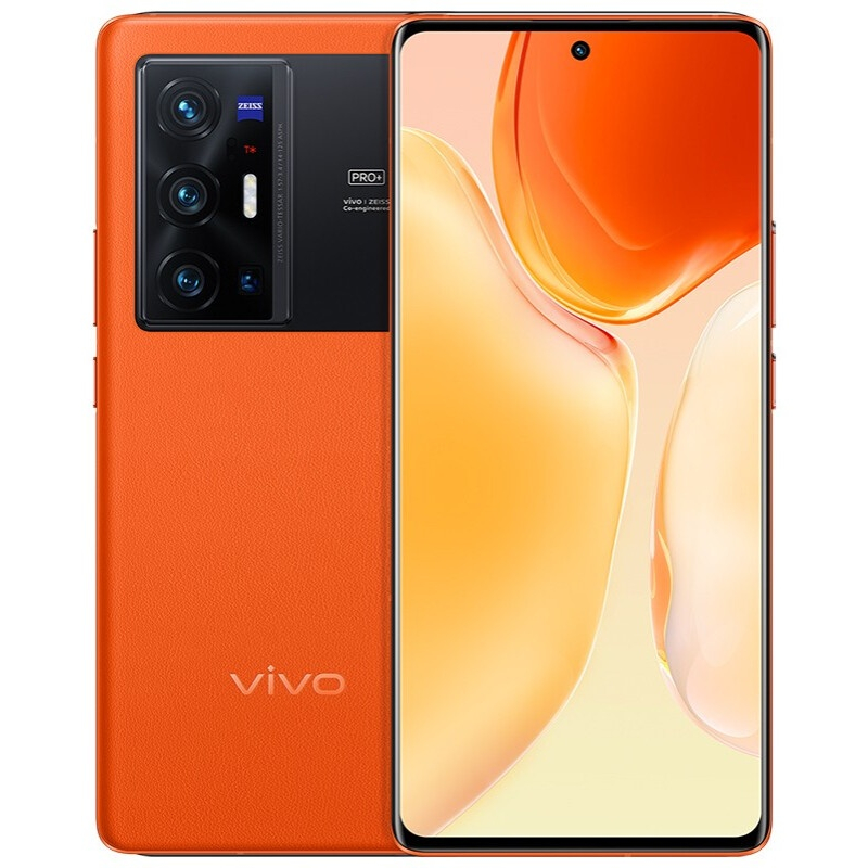 Vivo X70 Pro Plus 5G 12GB RAM 256GB ROM Smart Phone Qualcomm SD888 Plus 6.78" 3200x1440P 120hz AMOLED 4500mAh 55W Quick Charger Android 11 - Orange