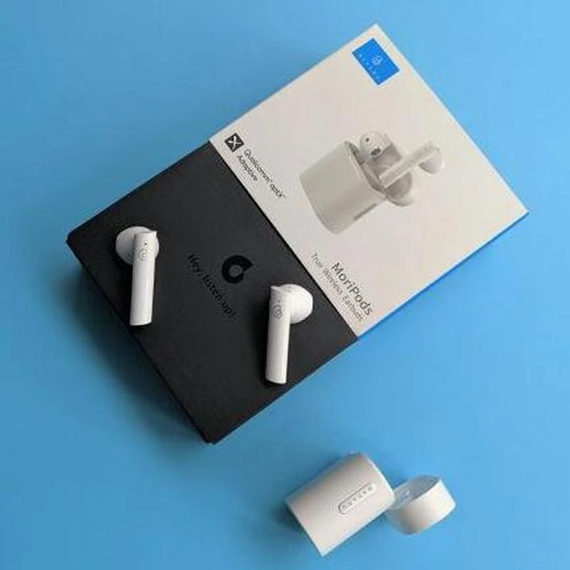 Haylou Moripods T33 Bluetooth 5.2 Headphones Wireless Earphone ANC 3040 Aptx Earbuds - Blue