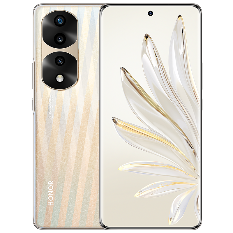 Honor 70 Pro Smart Phone 8GB+256GB 6.6 inch Camera MediaTek 8000 Unlocked Fast Charging Android 5G Mobile Phones, Black